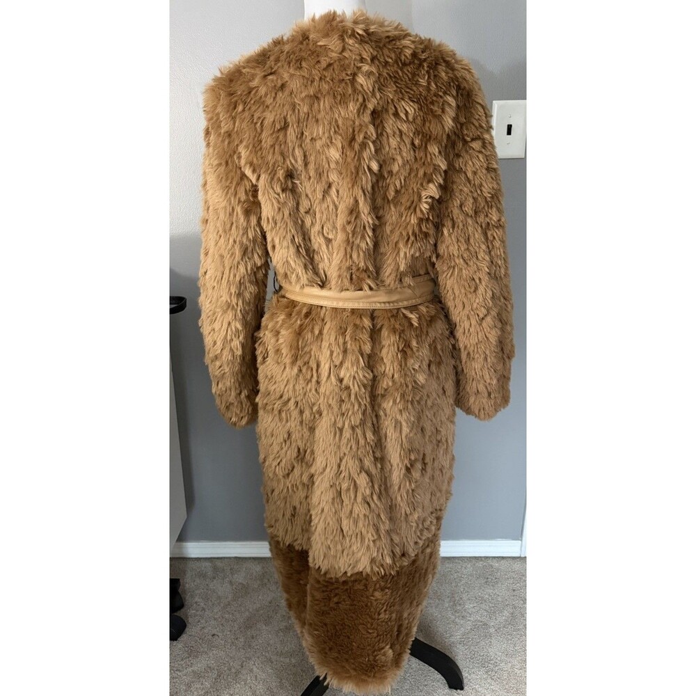 Express Tan Teddy Jacket - Picture 3 of 8